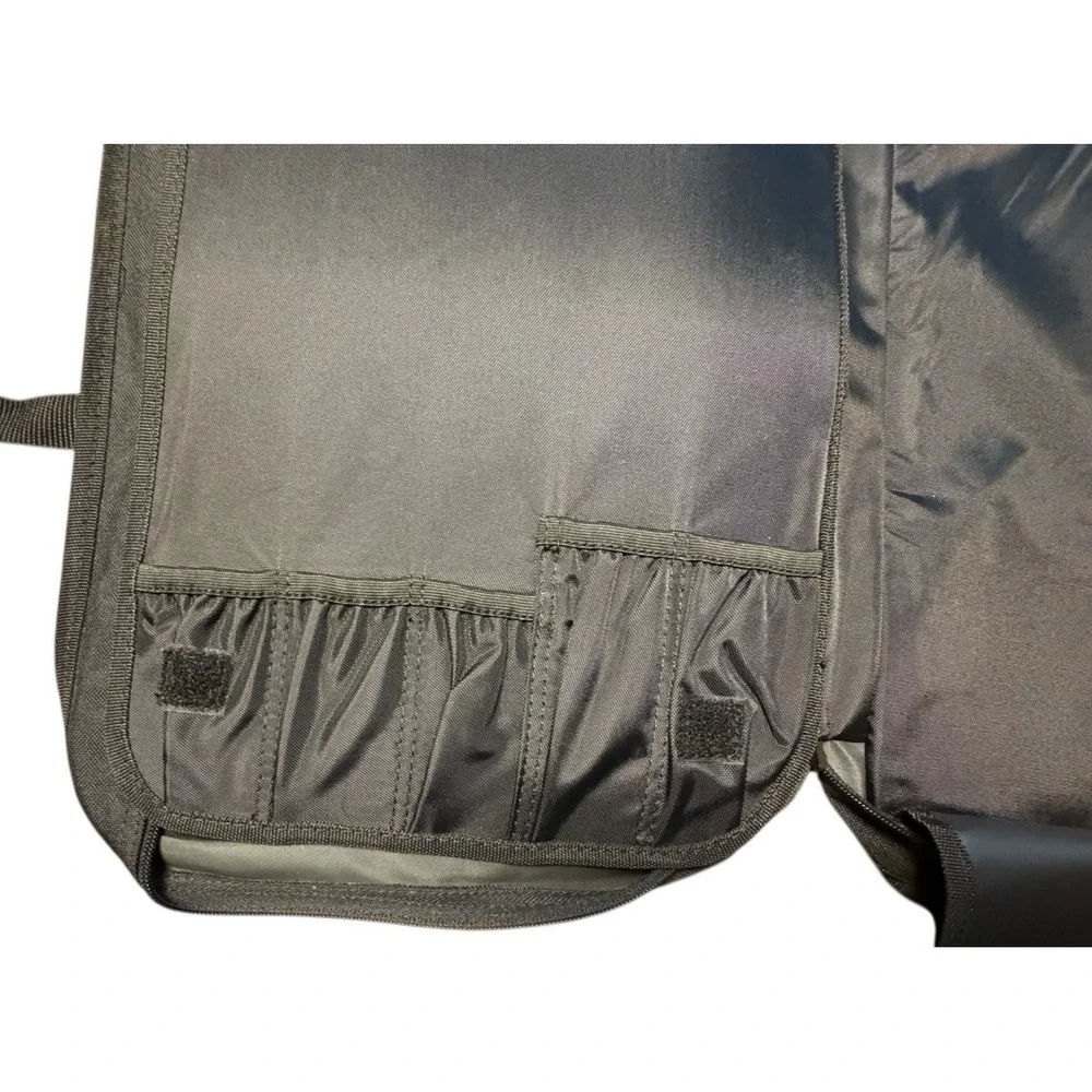 Victorinox PCI 28 Slots Knife Kitchen Tool Case Bag + Shoulder Strap Black Nylon